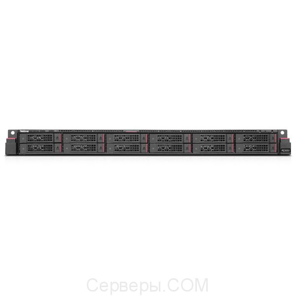 Сервер Lenovo ThinkServer RD550 2.5" Rack 1U, 70CX000BEA