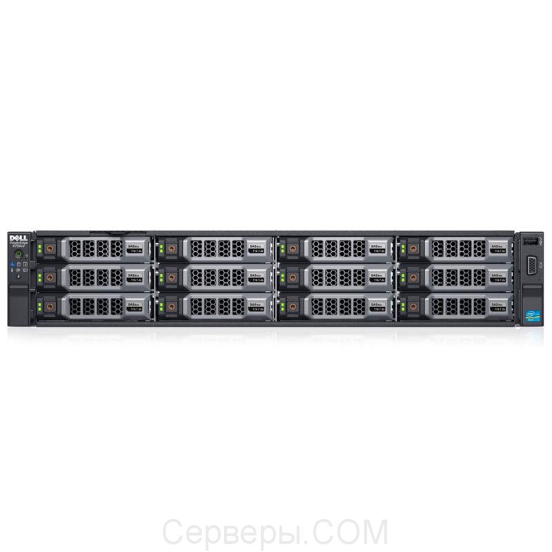 Сервер Dell PowerEdge R730xd 3.5" Rack 2U, 210-ADBC-153