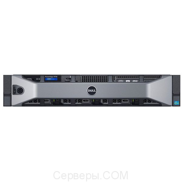 Сервер Dell PowerEdge R730 3.5" Rack 2U, 210-ACXU-152