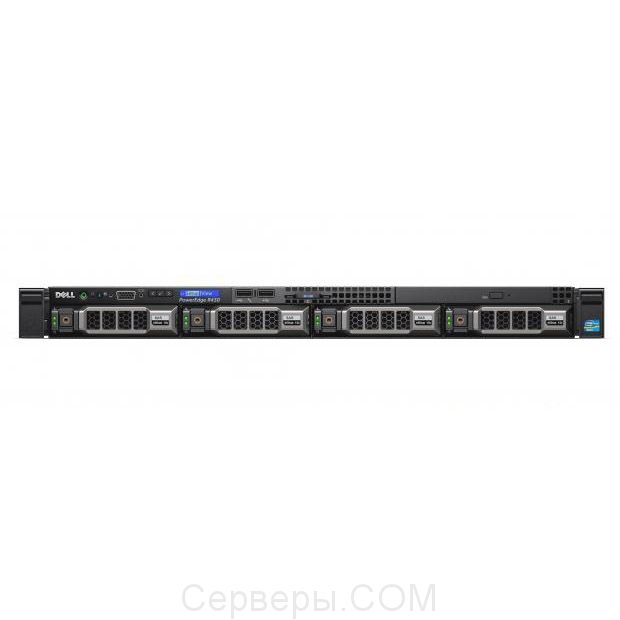 Сервер Dell PowerEdge R430 3.5" Rack 1U, R430-ADLO-46