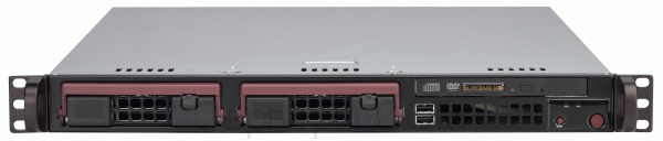 Серверная платформа Supermicro SuperServer 5017C-TF 1U 1xLGA 1155 2x3.5", SYS-5017C-TF