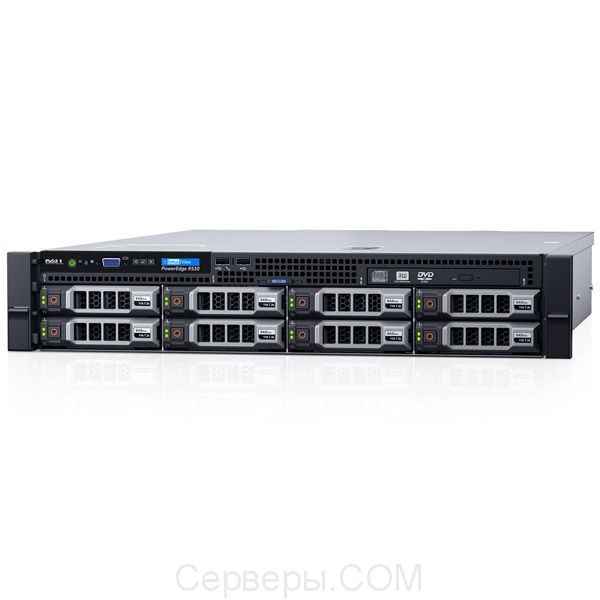 Сервер Dell PowerEdge R530 3.5" Rack 2U, 210-ADLM-05
