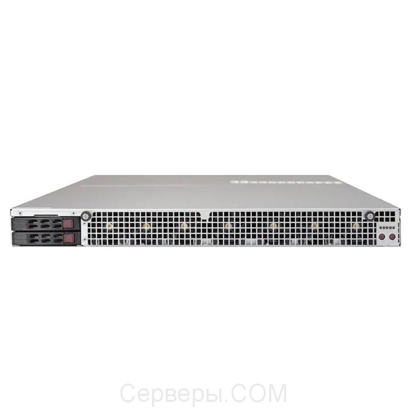 Серверная платформа Supermicro SuperServer 1028GQ-TRT 1U 2xLGA 2011v3 2x2.5", SYS-1028GQ-TRT