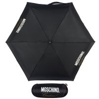 Зонт складной Moschino 8014-superminiA Couture! Black