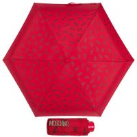 Зонт складной Moschino 8018-SUPERMINIC Logo Red