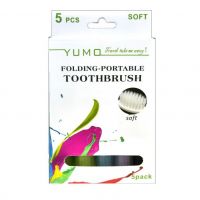 Дорожные зубные щетки Colorful Folding Portable Toothbrush, 5 шт (5)