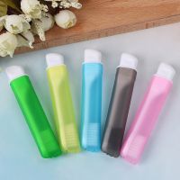 Дорожные зубные щетки Colorful Folding Portable Toothbrush, 5 шт (2)