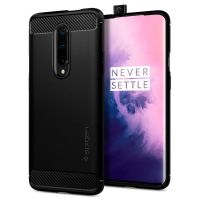 Чехол Spigen Rugged Armor для OnePlus 7 Pro черный
