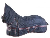 Денниковая попона с полной шеей. "Horse Comfort", 320 D. Наполнитель 200 гр, нейлоновая подкладка.