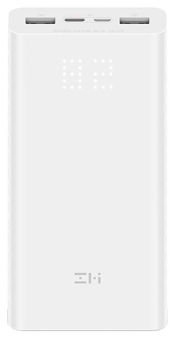 Универсальный внешний аккумулятор (Power Bank) Xiaomi ZMI Power Bank QB821 (20000 mAh) (white)