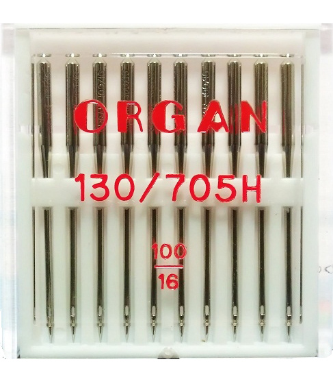 Иглы ORGAN стандартные №100 (10 шт.)
