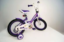 Детский велосипед RIVERBIKE-M-16-VIOLET