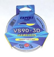 Леска хамелеон Expert Profi голубая VS90-3D 0,16 мм 30 М