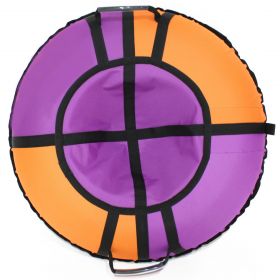 Тюбинг Hubster Хайп фиолетовый-оранжевый 120 см