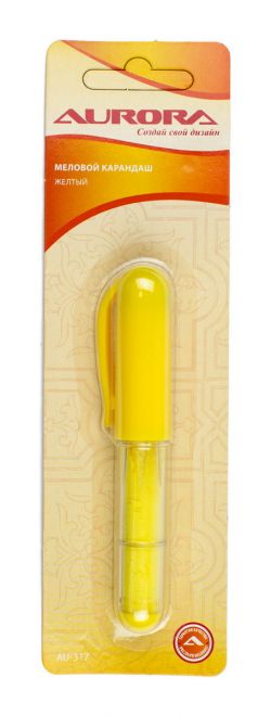 Меловой карандаш AURORA (жёлтый) арт. AU-317