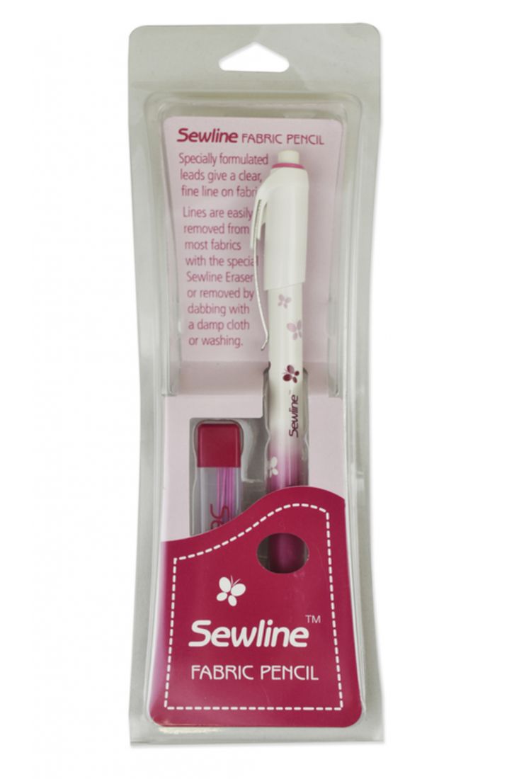 Карандаш Sewline для ткани автоматический (розовый) арт. FAB50041