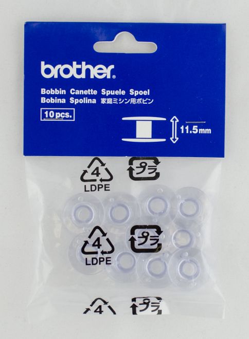 Шпульки пластиковые для швейных машин Brother (10 шт.) арт. XA5539151
