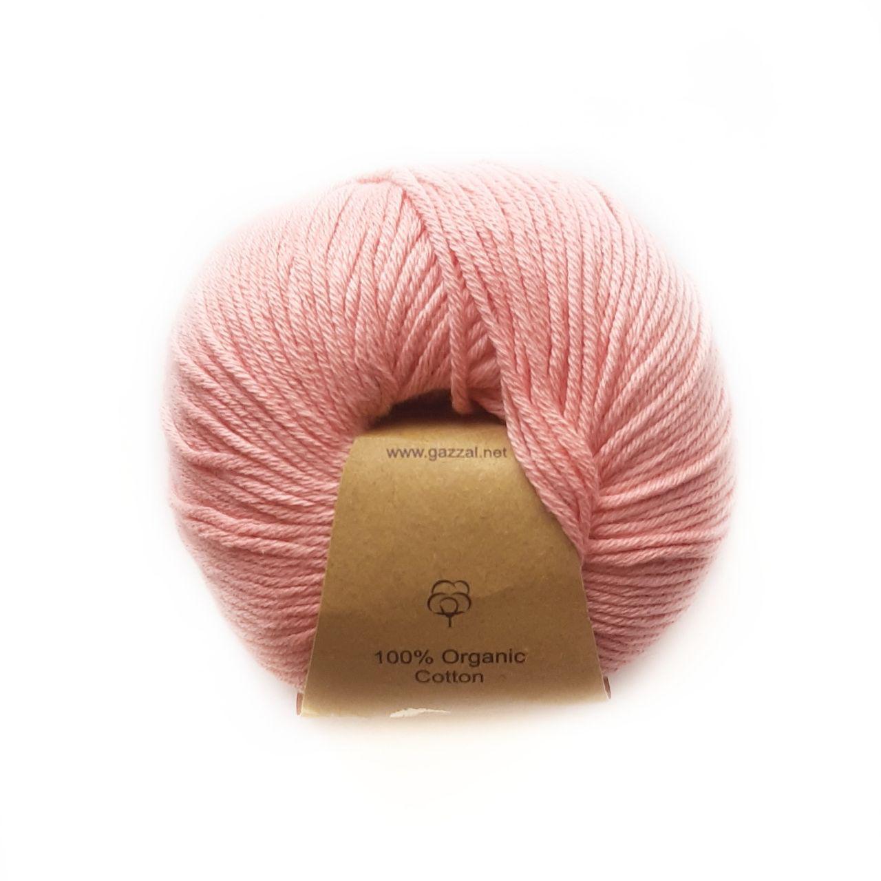 Gazzal Organic baby cotton 425 розовый