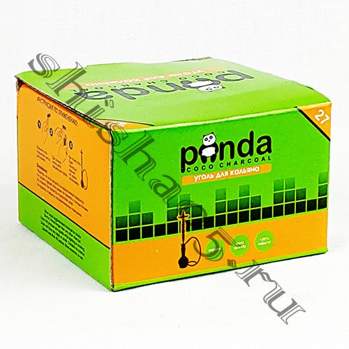 Уголь PANDA - Small Box FLAT 22-25мм³ (зел.) (27куб)