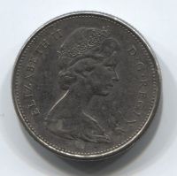 25 центов 1978 года Канада VF