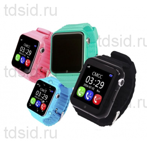 Детские часы с GPS Smart Baby Watch V7