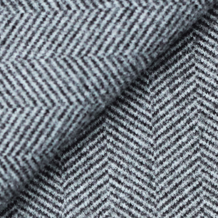 Лоскут трикотажной ткани Драп (ёлочки) серый