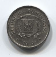 10 сентаво 1984 года Доминиканская Республика