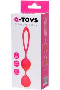 Вагинальные шарики Toyfa A-Toys Pleasure Balls розовые