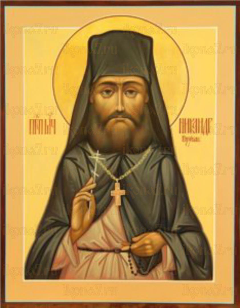Икона Никандр Прусак преподобномученик (рукописная)