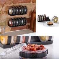 Набор для специй CYLINDRA SPICE RACK (9)