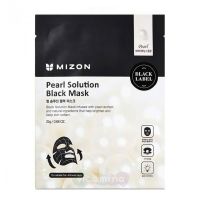 Mizon Увлажняющие тканевые маски для лица Solution Black Mask, Вид: Жемчуг