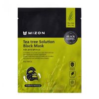 Mizon Увлажняющие тканевые маски для лица Solution Black Mask, Вид: Чайное дерево