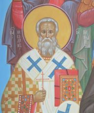 Икона Никодим Костромской священномученик (рукописная)