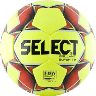 Футбольный мяч Select Brillant Super TB желтый