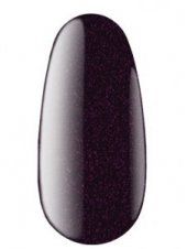 Kodi гель - лак № 110 BLACK & WHITE (BW) 8 мл, Черный с розовым шиммером, крем