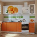 Кухонный гарнитур Риал K-87 Оранжевый 2000