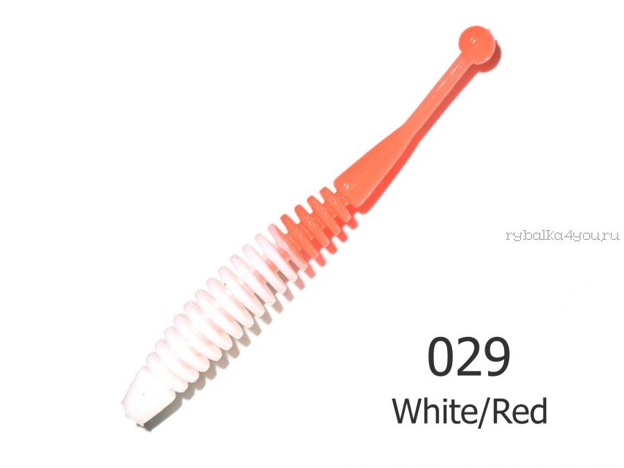 Силиконовая приманка Red Machine Буратино 60 мм / упаковка 8 шт / аттракант: сыр / цвет: 029
