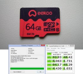 microSD eekoo 64GB C10
