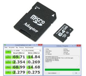 microSD Turnigy 64GB C10