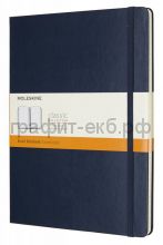 Книжка зап.Moleskine XLarge Classik линейка синяя QP090B20