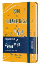 Книжка зап.Moleskine Pocket Peter Pan Peter линейка желтая LEPN01BMM710