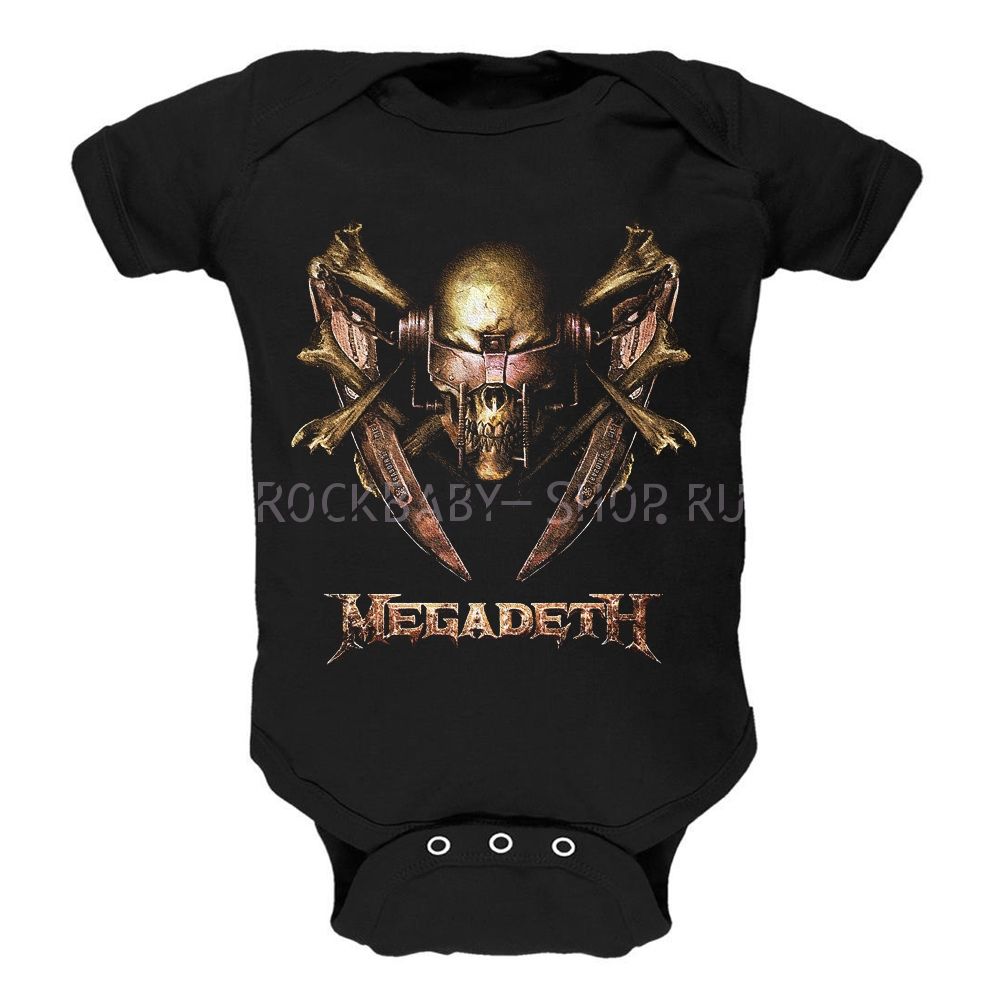 Детский боди Megadeth