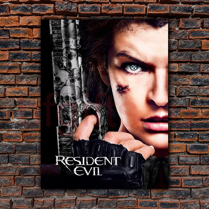 Табличка из металла Resident Evil