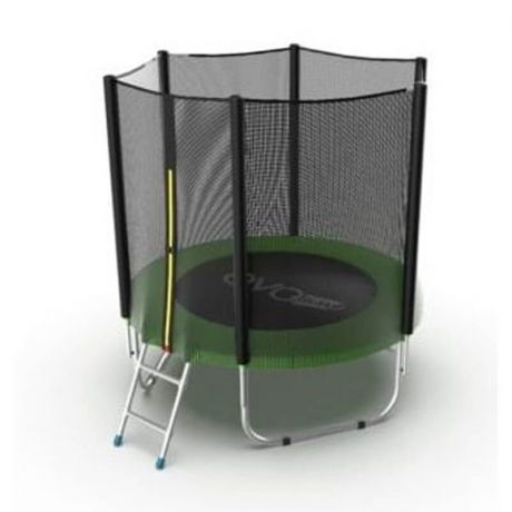 Батут с защитной сеткой Evo Jump External 6ft Green