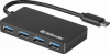 Универсальный USB разветвитель Quadro Transfer USB3.1 TYPE C - USB3.0, 4порта