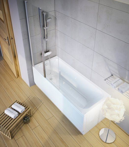 Акриловая ванна с гидромассажем Ravak Chrome 150x70 схема 1