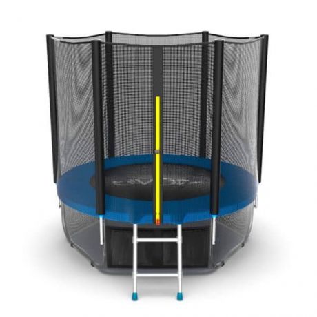 Батут с верхней и нижней сеткой Evo Jump External 6ft Lower net Blue