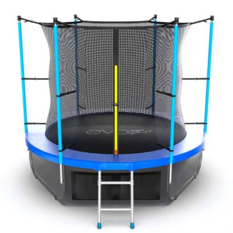 Батут с верхней и нижней сеткой Evo Jump Internal 8ft Lower net Blue