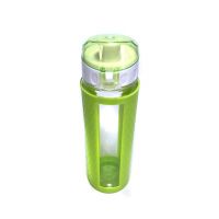 Бутылка для воды с вакуумным клапаном (цвет зеленый)_2
