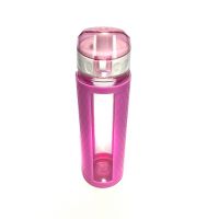 Бутылка для воды с вакуумным клапаном (цвет розовый)_2